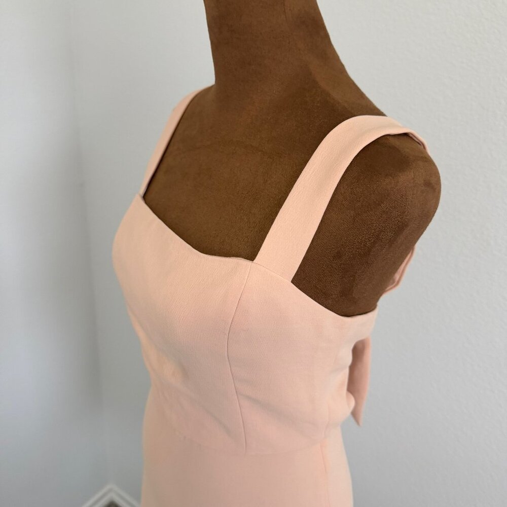 Aritzia Wilfred Aperture Sleeveless Tie Back Mini Dress Women's Size 0 - Picture 6 of 10